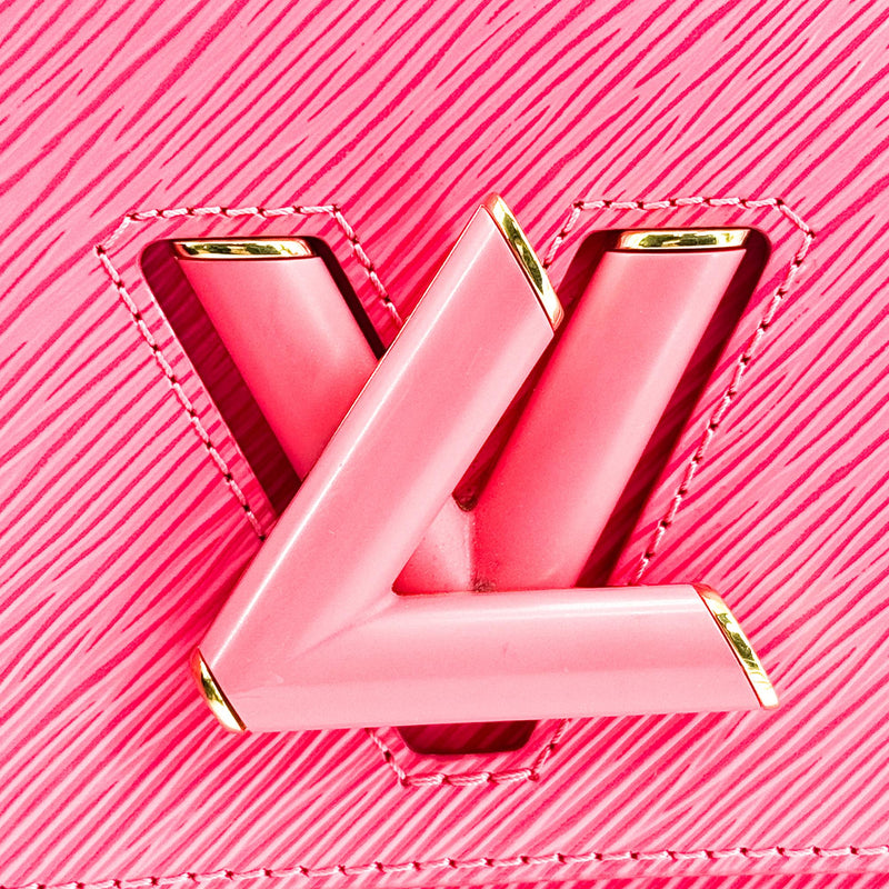 Louis Vuitton Braided Chain Twist Epi Leather Pink Bag