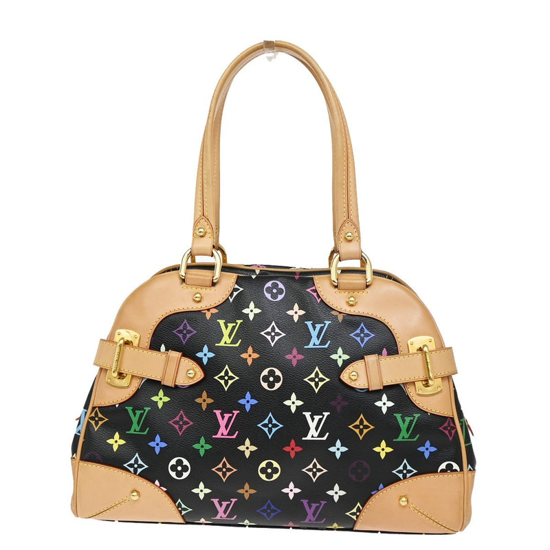 Louis Vuitton Claudia Monogram Multicolor Multicolour Canvas Bag