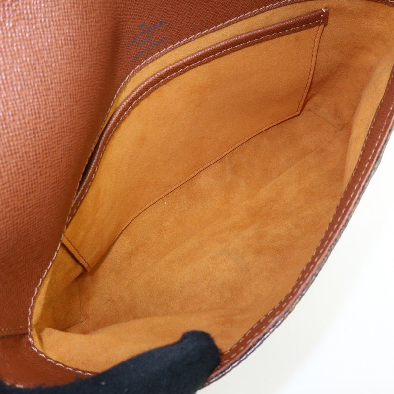 Louis Vuitton Musette Tango Monogram Canvas Brown Bag
