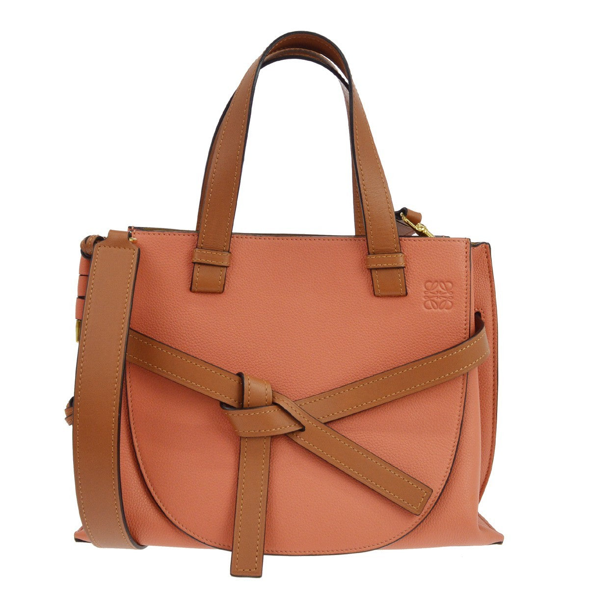 Loewe Gate Leather Pink Bag