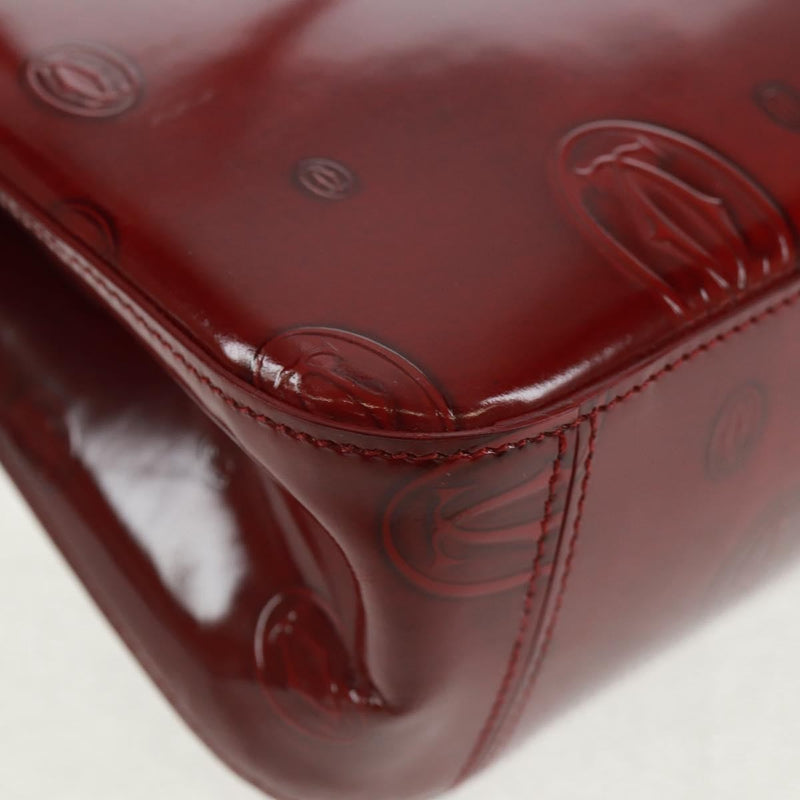 Cartier Happy Birthday Patent Leather Red Patent_leather Bag