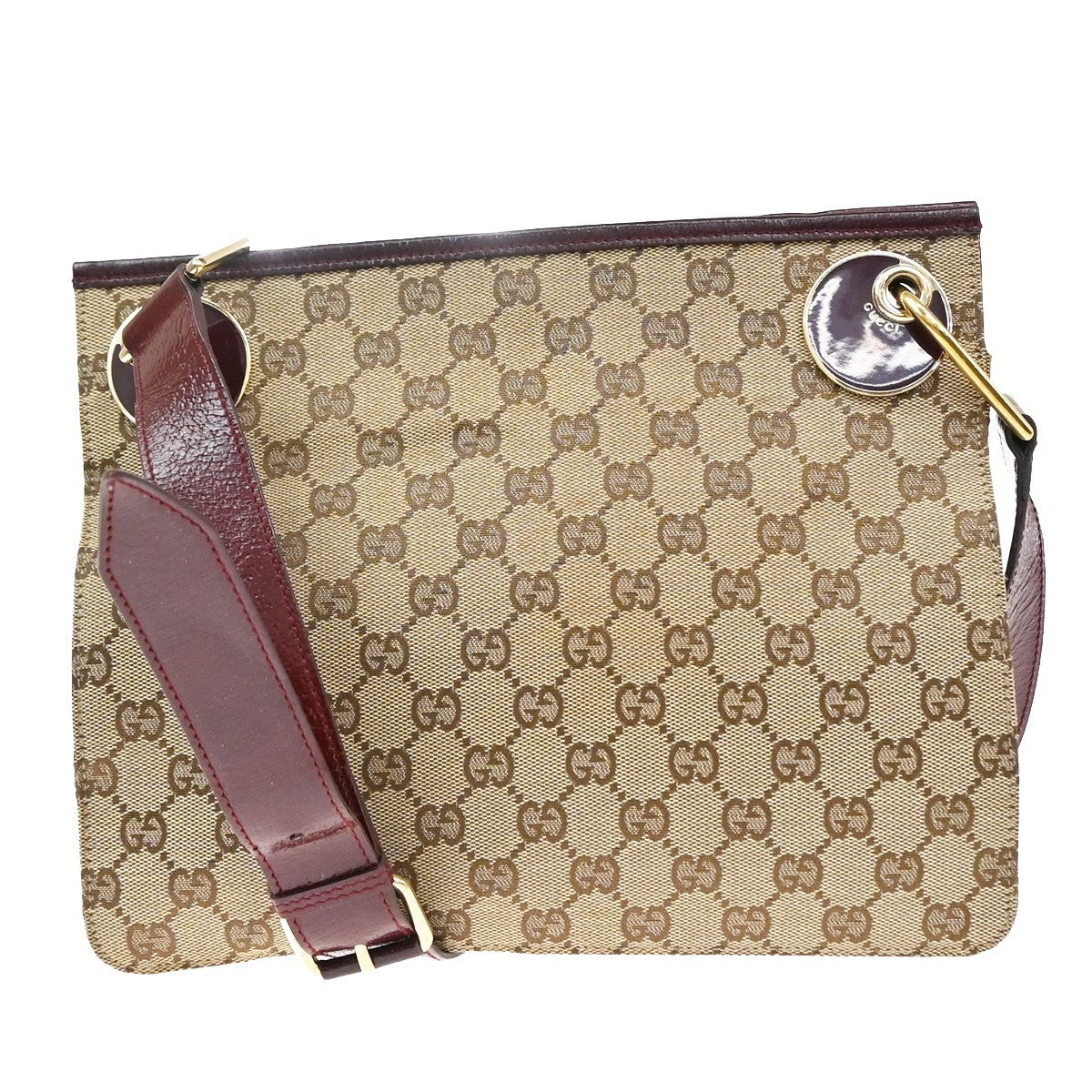 Gucci Crossbody Canvas Beige