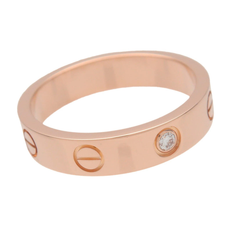 Cartier Love Wedding Band 1 Diamond 18k Rose Gold With Rose_gold Bijoux