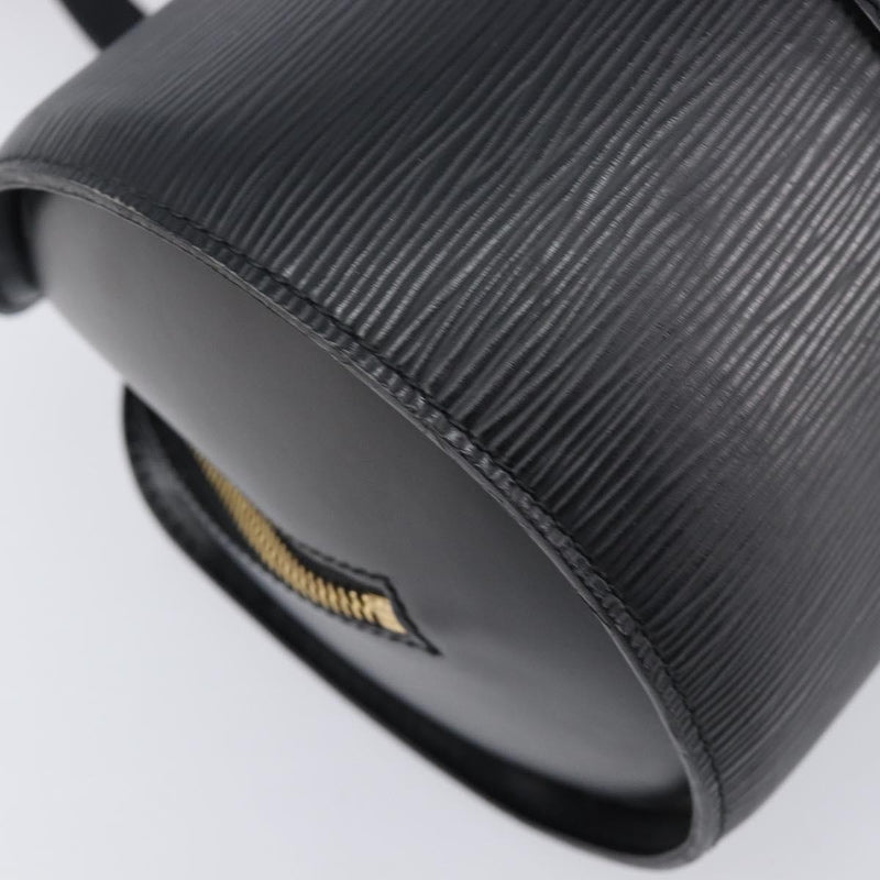 Louis Vuitton Soufflot Epi Leather Black Bag