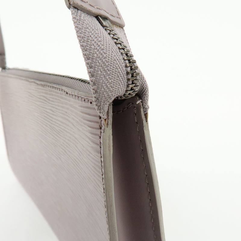 Louis Vuitton Pochette Accessoires Epi Leather Purple Bag