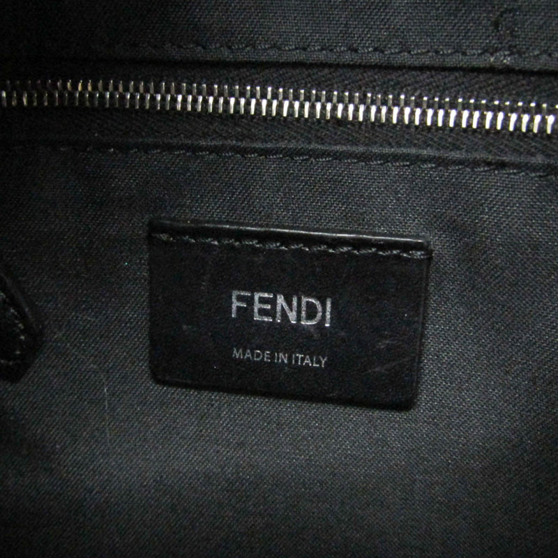Fendi By The Way Leather With Crystals Black Bag