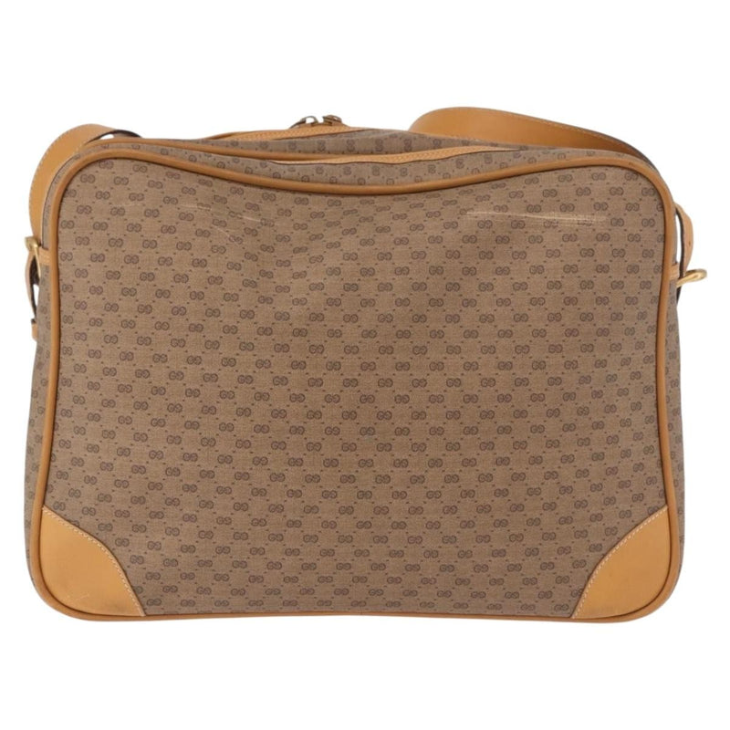 Gucci Micro Gg Canvas Beige Bag