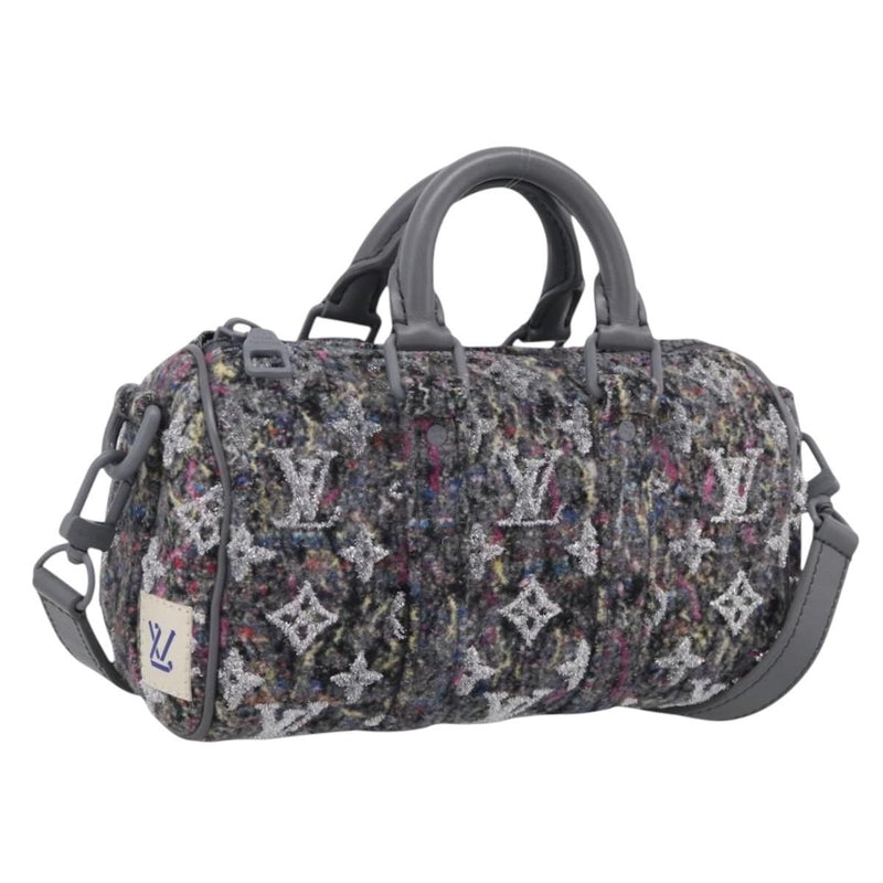 Louis Vuitton Keepall Bandouliere Lv Felt Multicolour Canvas Bag