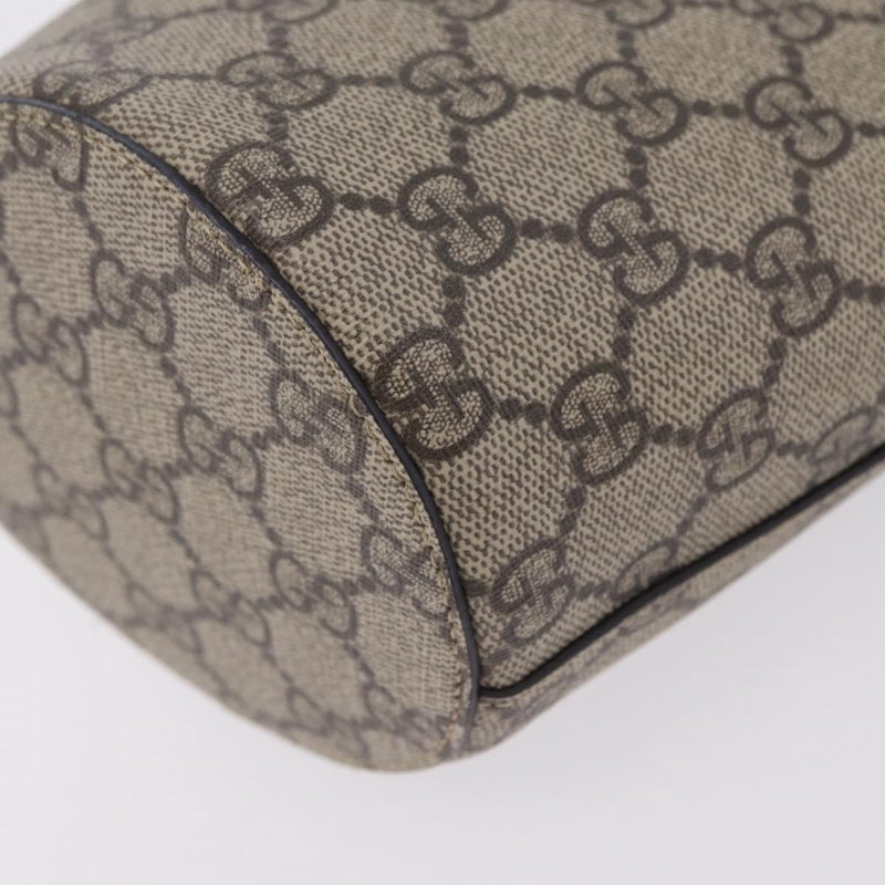 Gucci Childrens Convertible Gg Coated Canvas With Applique Beige Bag