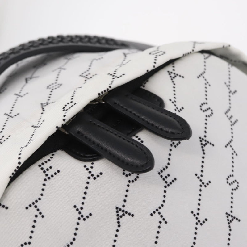 Stella Mccartney Falabella Go Monogram Canvas White Nylon Bag
