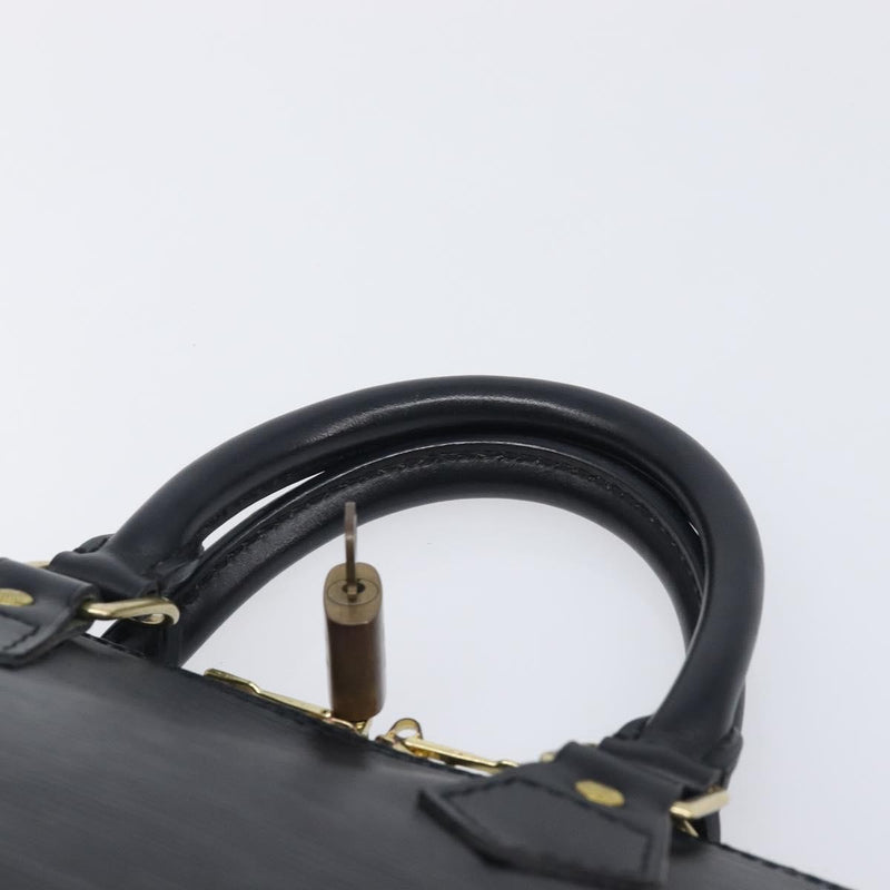 Louis Vuitton Vintage Alma Epi Leather Black Bag