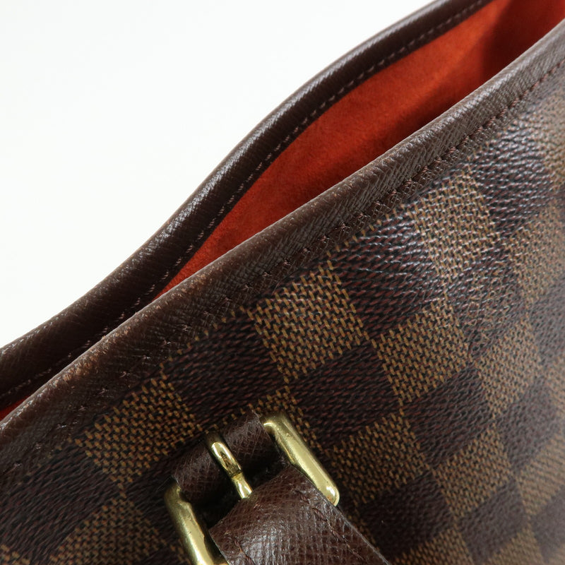 Louis Vuitton Marais Bucket Damier Brown Canvas Bag