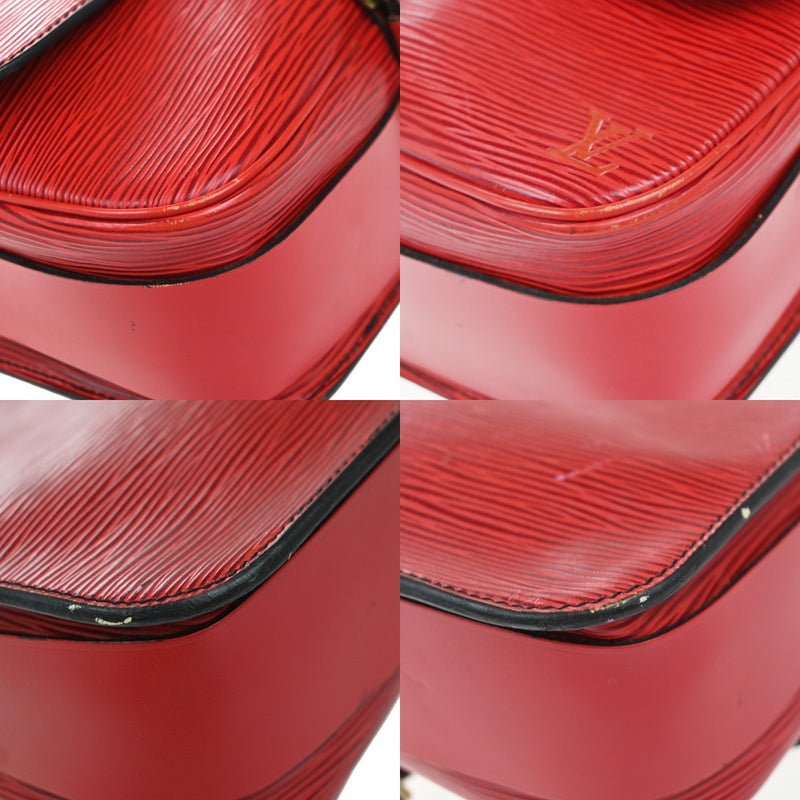 Louis Vuitton Cartouchiere Epi Leather Red Bag