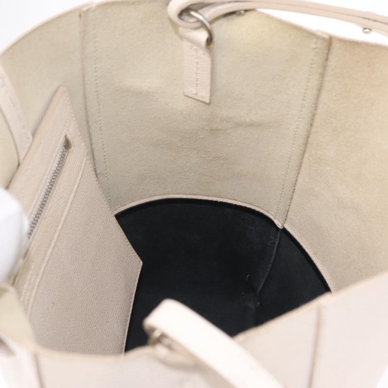 Celine Vertical Bi-Cabas Leather Black Bag