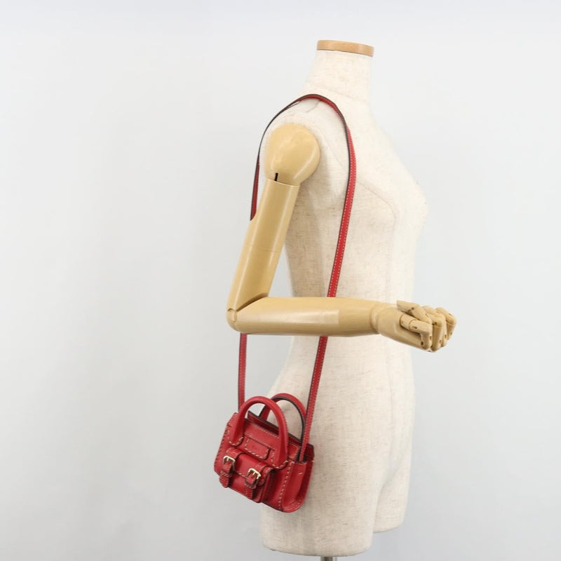 Chloe Edith Leather Red Bag