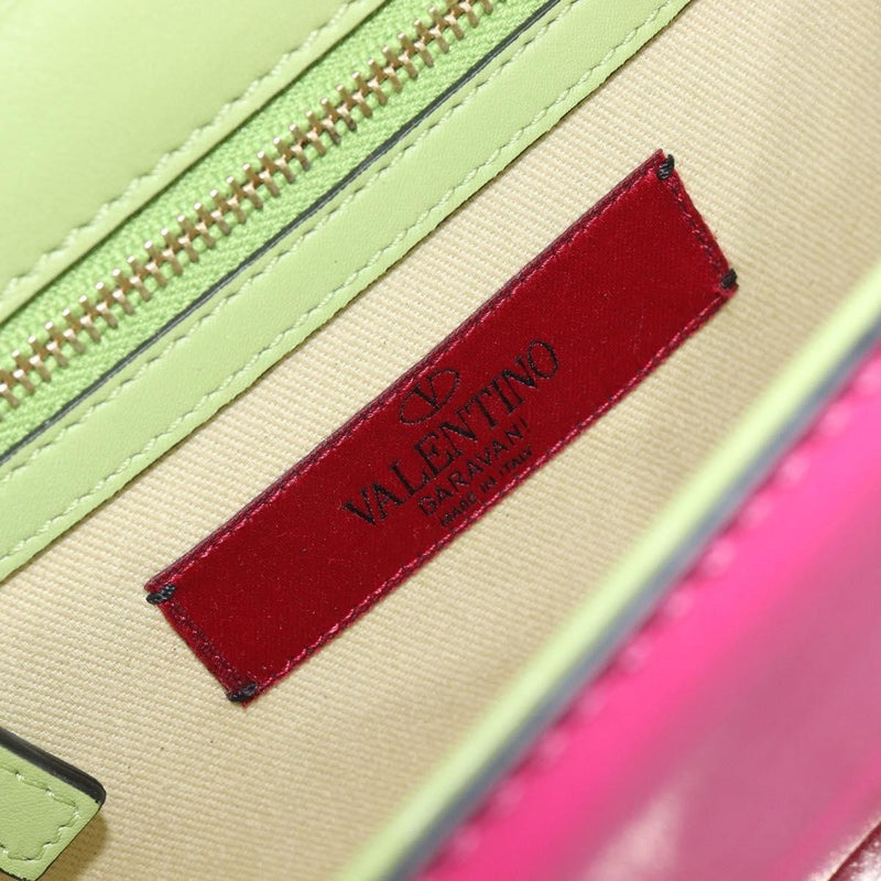 Valentino Garavani Glam Lock Covered Studs Leather Multicolour Bag