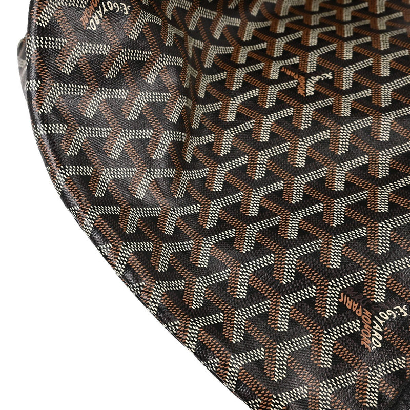 Goyard Saint Louis Coated Canvas Black Bag