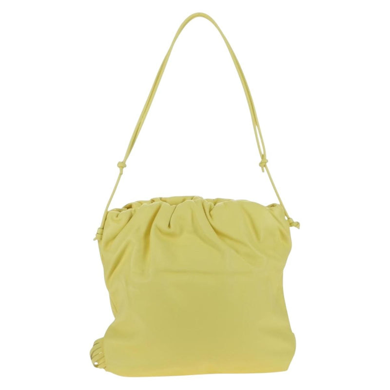 Bottega Veneta The Fringe Leather Yellow Bag