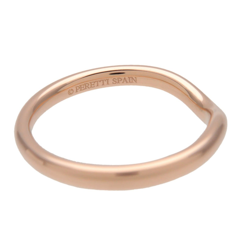 Tiffany & Co. Elsa Peretti Curved Wedding Band 18k Yellow Gold With Diamond Rose_gold Bijoux