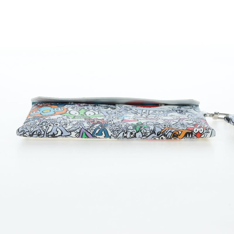 Louis Vuitton Trio Envelope Pouch Set Limited Edition Monogram Comics Canvas Multicolour