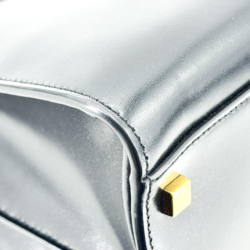Saint Laurent Uptown Leather Black Bag