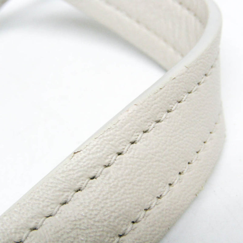 Balenciaga Everyday 2.0 North South Canvas And Leather White Bag