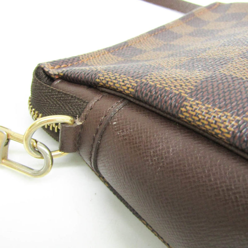 Louis Vuitton Trousse Make Up Damier Brown Canvas Bag
