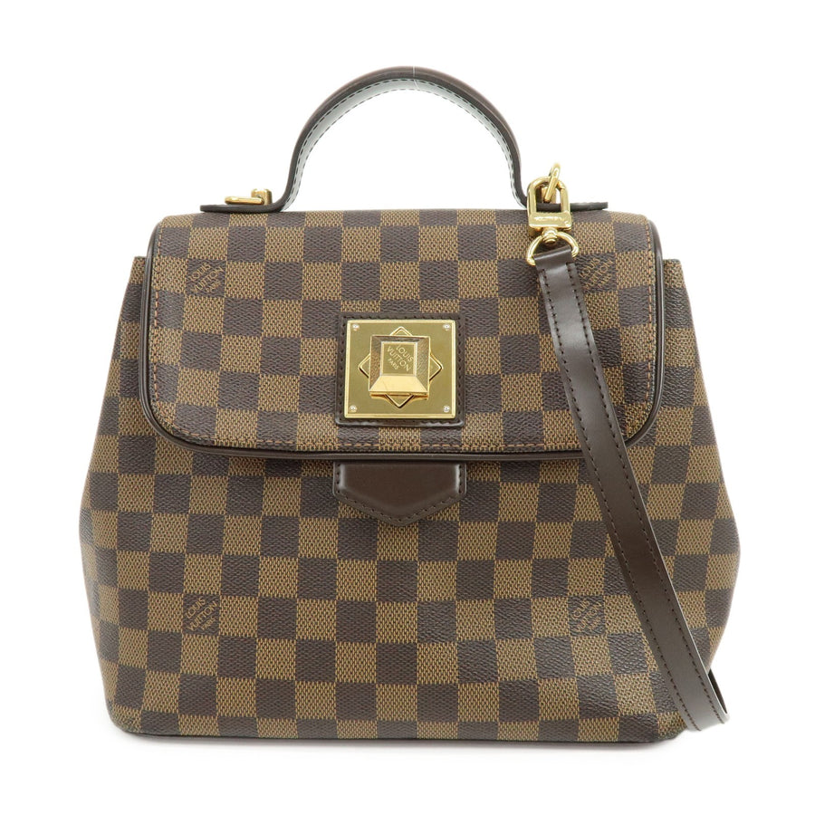 Louis Vuitton Bergamo Damier Brown Canvas Bag