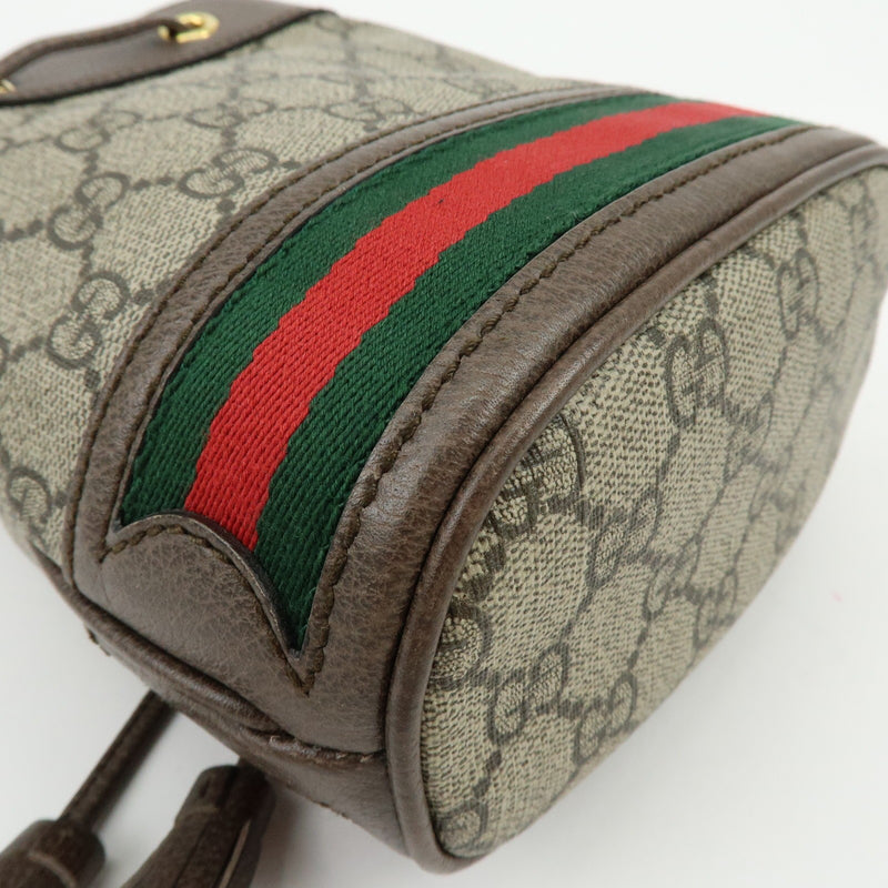 Gucci Ophidia Bucket Gg Coated Canvas Beige Bag