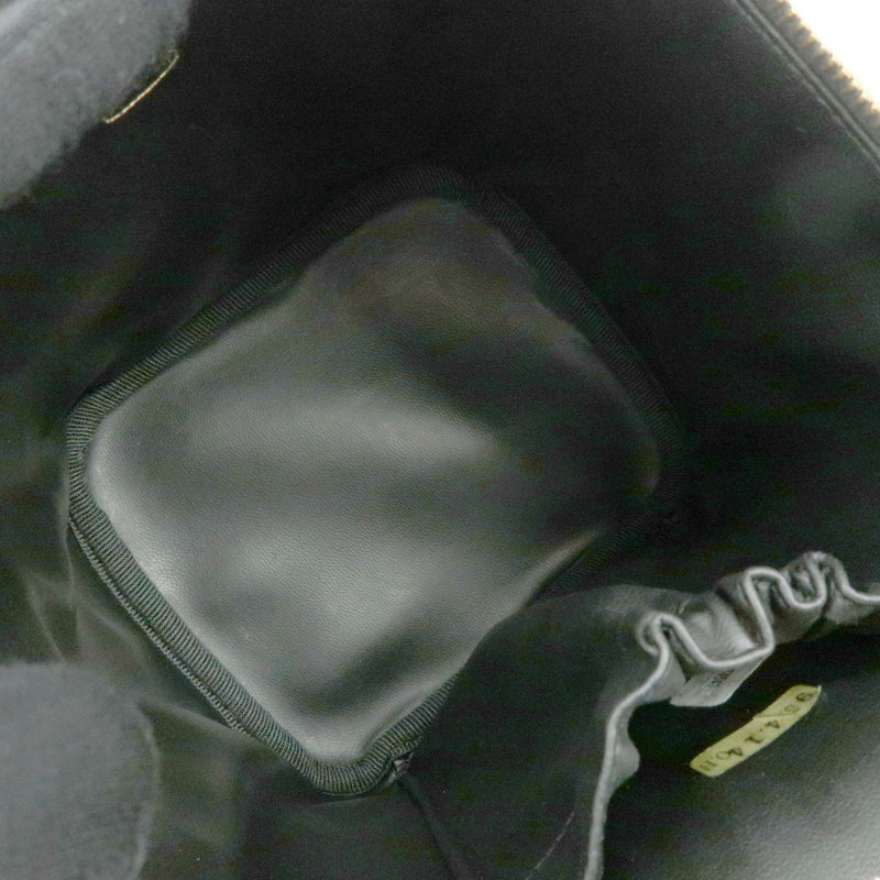 Chanel Vanity Leather Black Bag