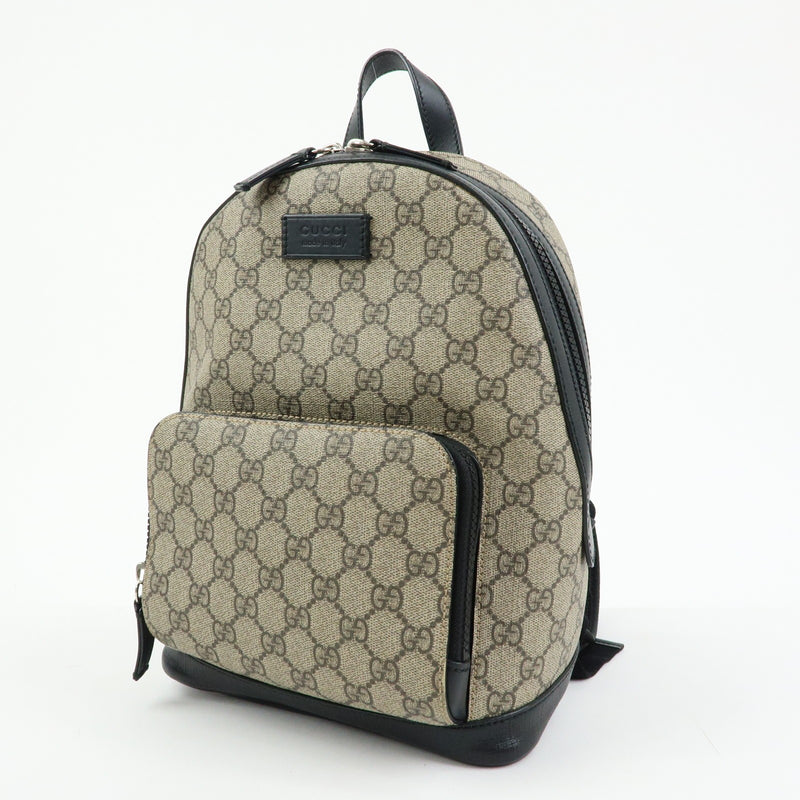 Gucci Zip Pocket Gg Coated Canvas Beige Bag