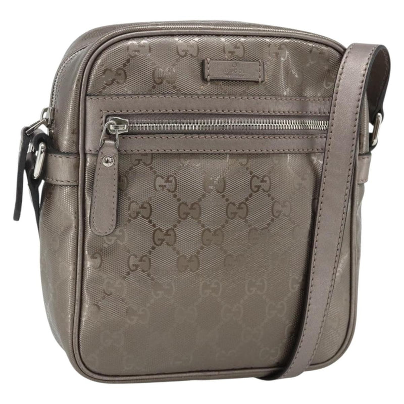 Gucci Zip Gg Imprime Pink Canvas Bag