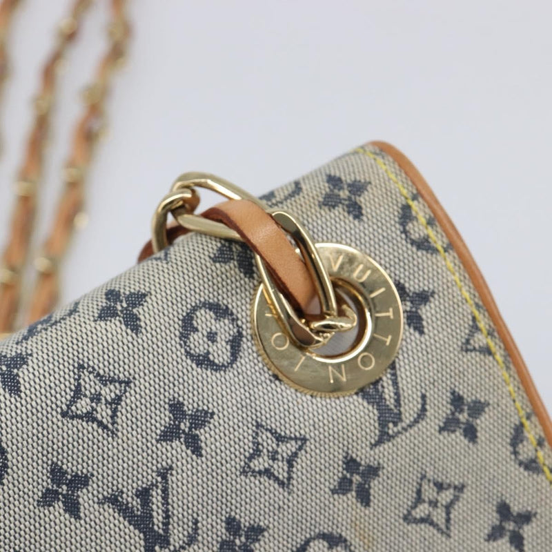Louis Vuitton Camille Mini Lin Blue Canvas Bag