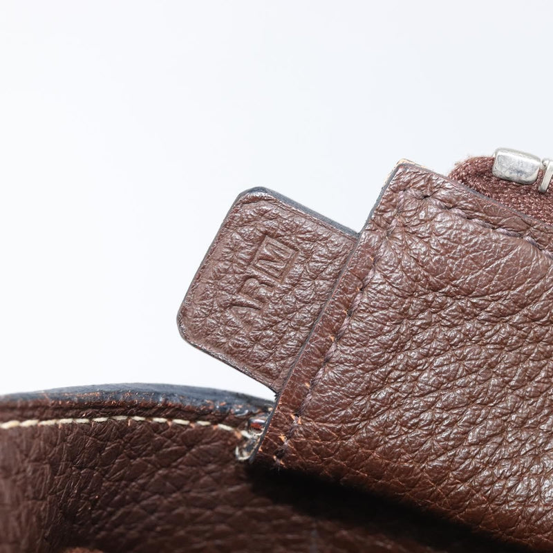 Hermes Sac Good News Leather Brown Bag