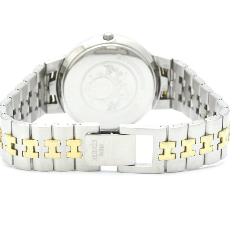 Hermes Sellier Quartz Stainless Steel And Plated Metal Watches