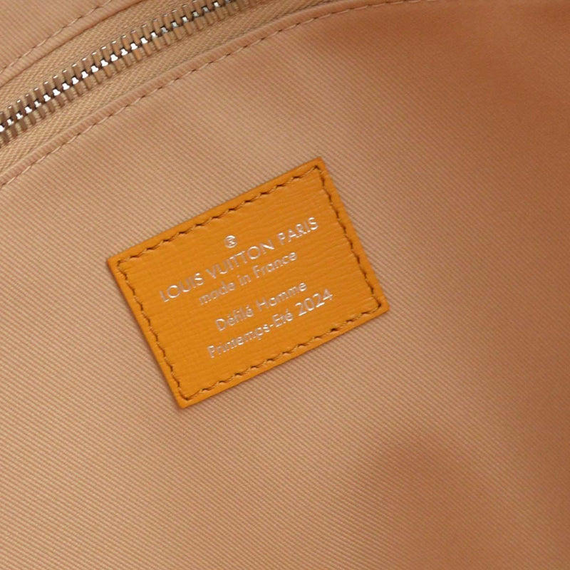 Louis Vuitton Shopper Leather Orange Bag