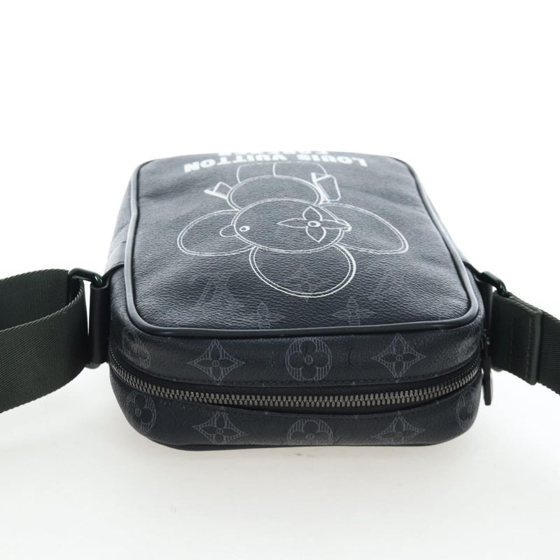Louis Vuitton Danube Limited Edition Vivienne Monogram Eclipse Black Canvas Bag