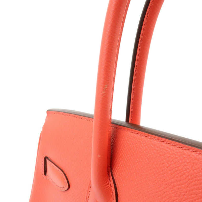 Hermes Birkin Pink Epsom With Gold Hardware Leather Bag