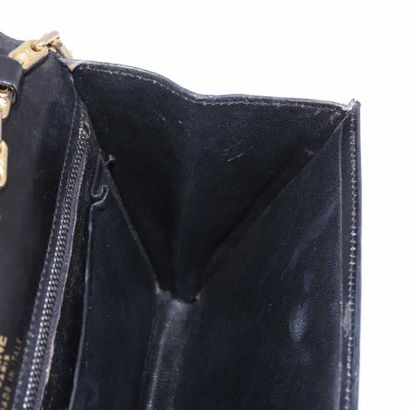 Celine Shoulder Leather Black Bag