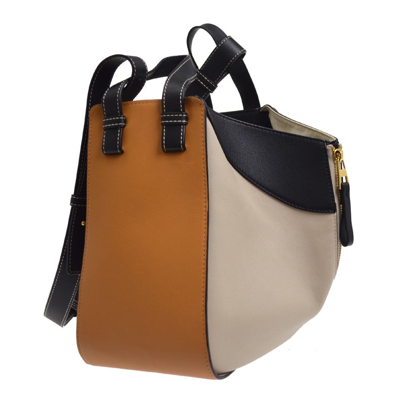 Loewe Hammock Leather Brown Bag