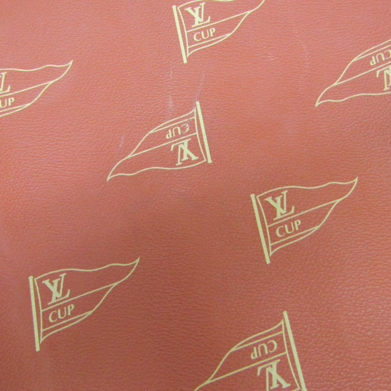 Louis Vuitton Cup Garment Cover Coated Canvas Orange Bag