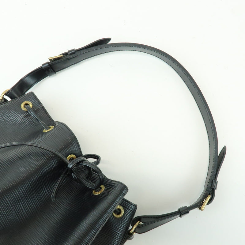 Louis Vuitton Petit Noe Epi Leather Black Bag