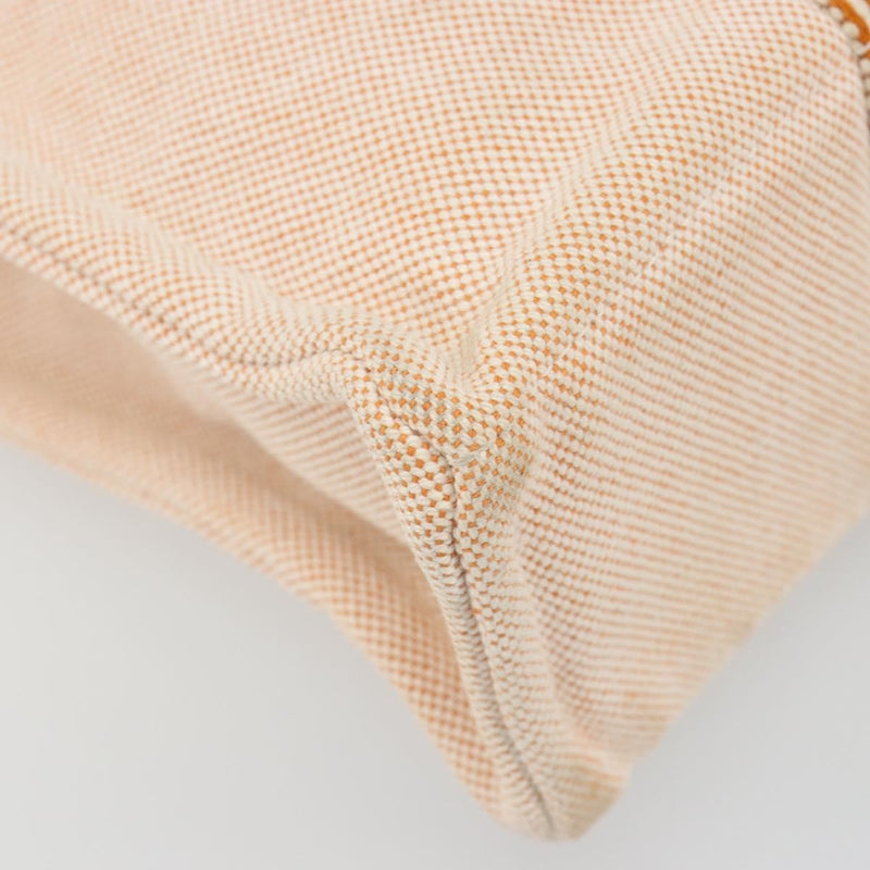 Hermes Fourre Tout Toile Orange Canvas Bag