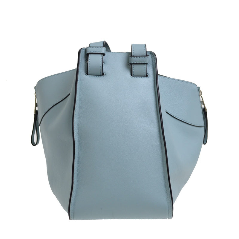 Loewe Hammock Leather Blue Bag
