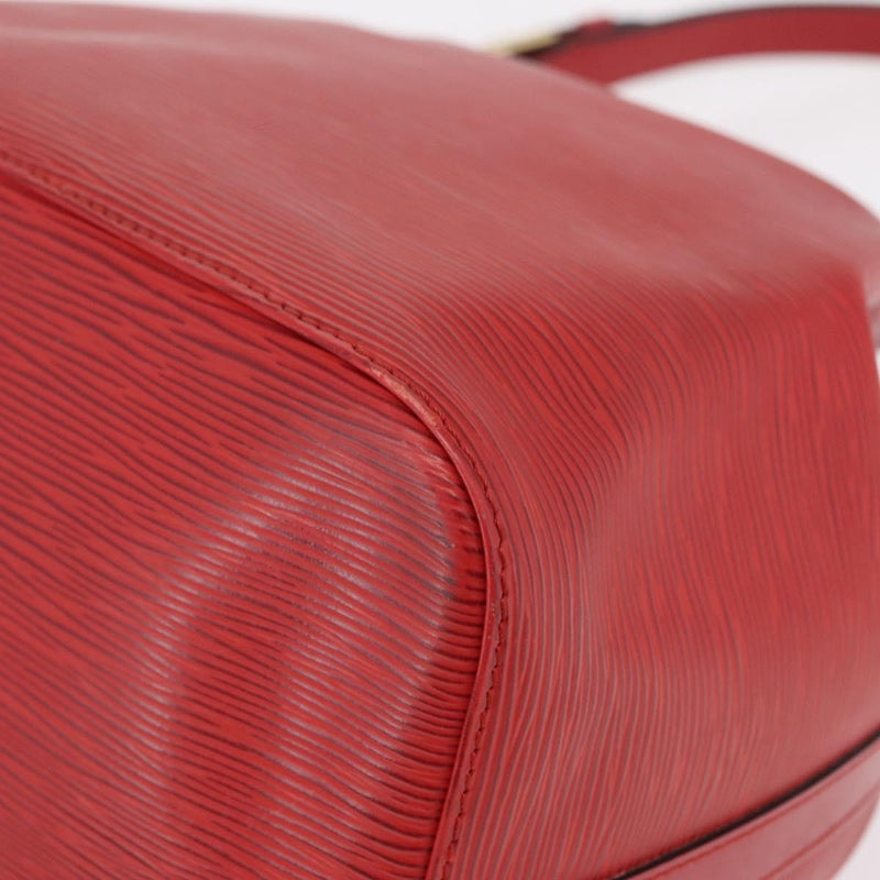 Louis Vuitton Petit Noe Nm Epi Leather Red Bag