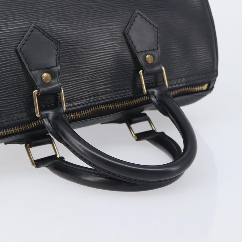 Louis Vuitton Speedy Epi Leather Black Bag