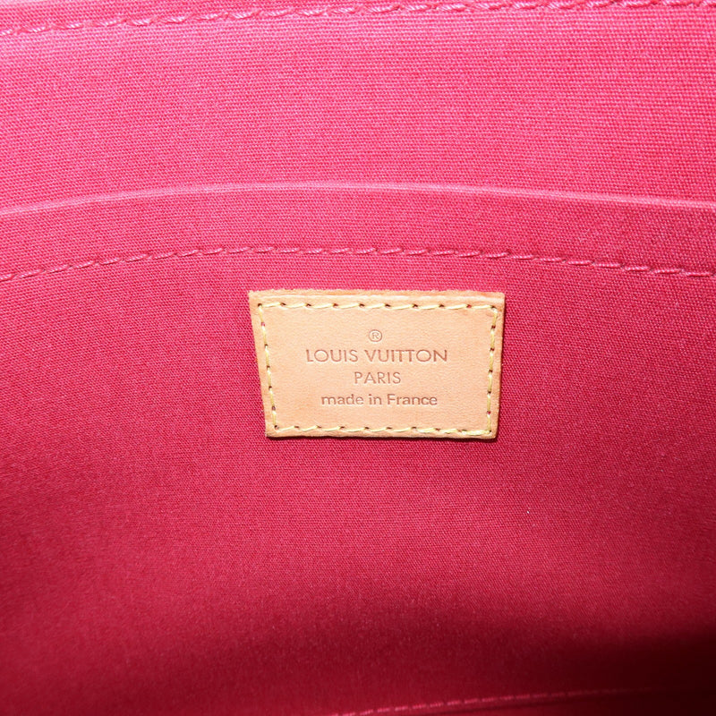 Louis Vuitton Rosewood Avenue Monogram Vernis Red Patent_leather Bag