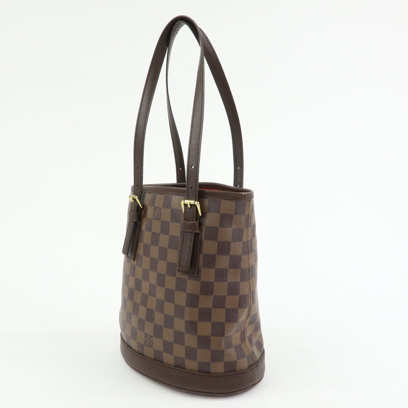 Louis Vuitton Marais Bucket Damier Brown Canvas Bag