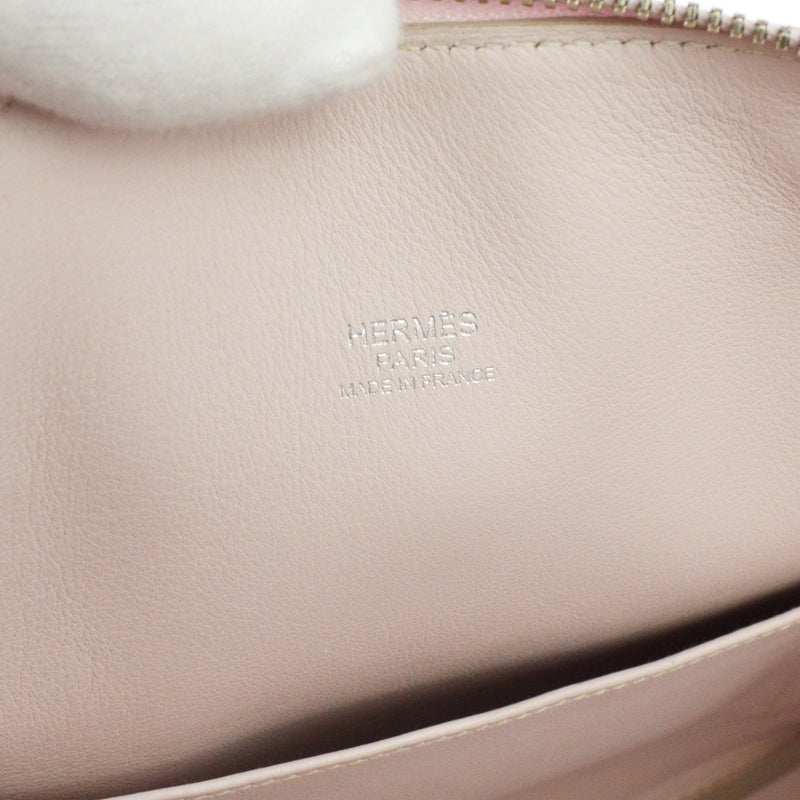 Hermes Bolide 1923 Swift Pink Leather Bag