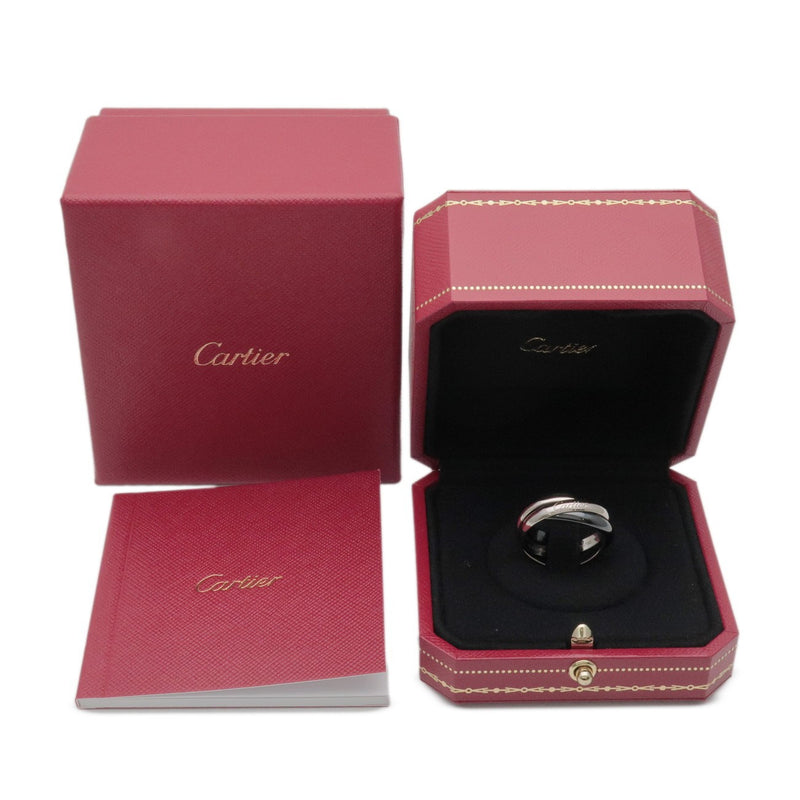 Cartier Trinity 18k White Gold & Black Ceramic Silver White_gold Bijoux